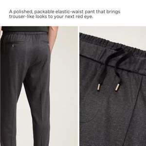 Bonobos Charcoal Joggers for Men